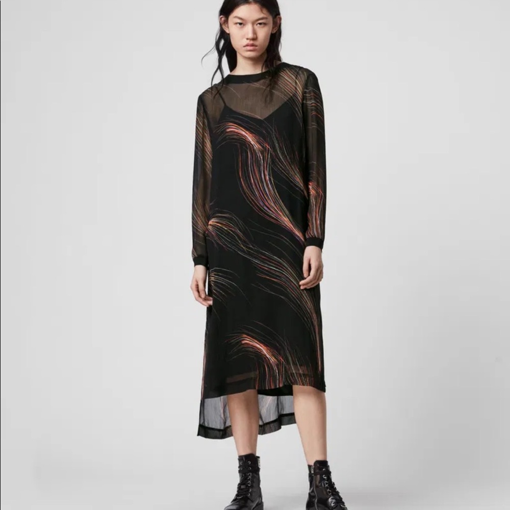 All Saints shift dress